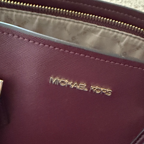 Michael Kors Dark maroon Satchel Bag - Picture 7 of 11